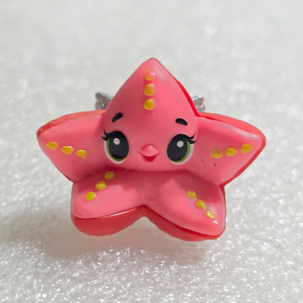 Hatchimals Colleggtibles Starfluff Pink Season 5 Mermal Magic Rubber Figure 1"
